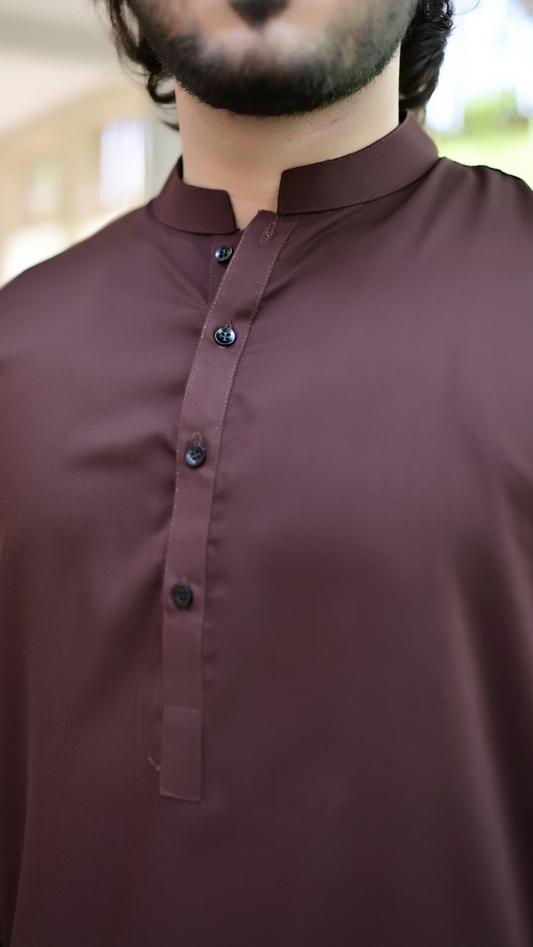 Signature Stitched Suit - Magenta Red