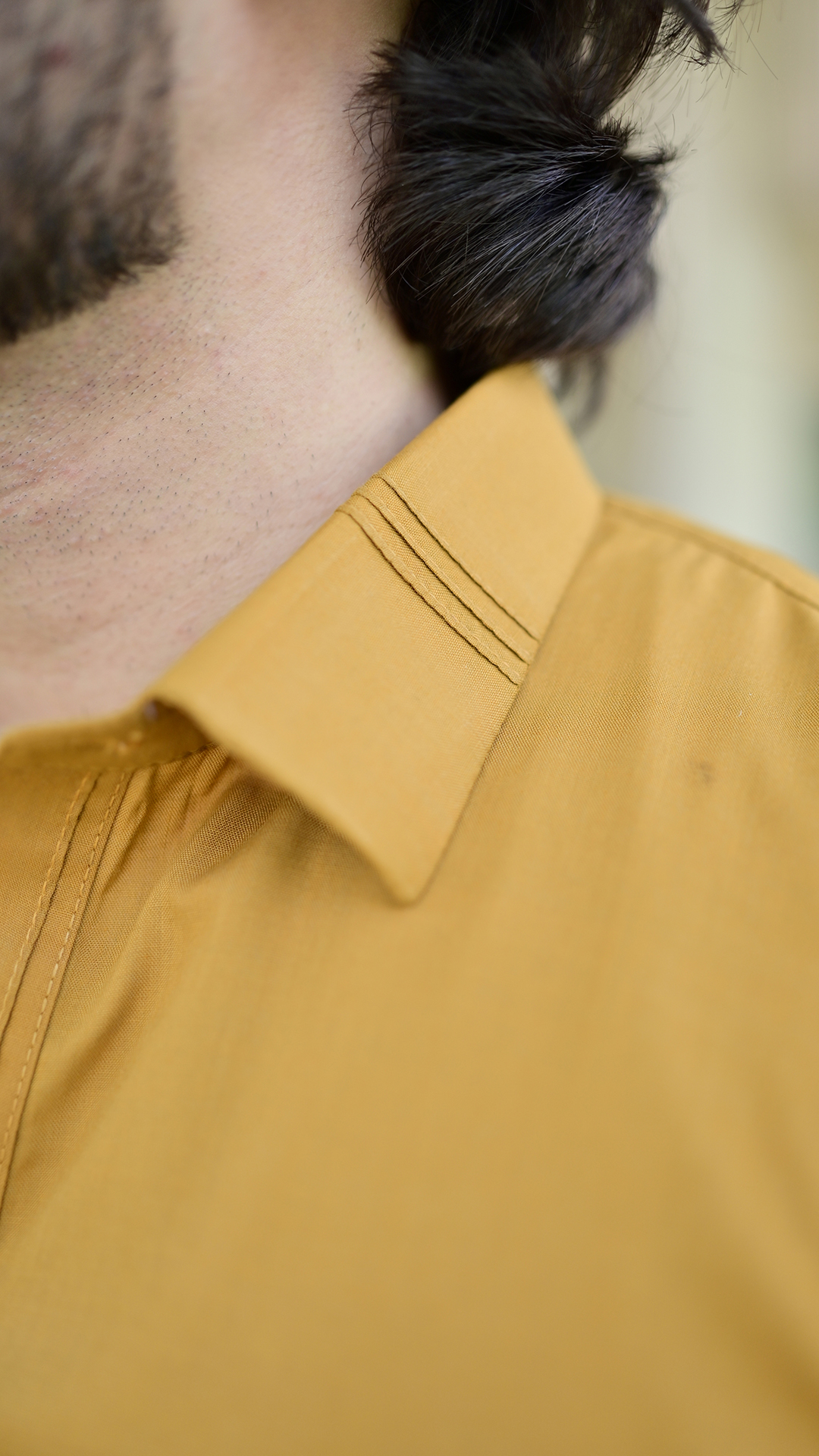 Signature Stitched Suit - Camel