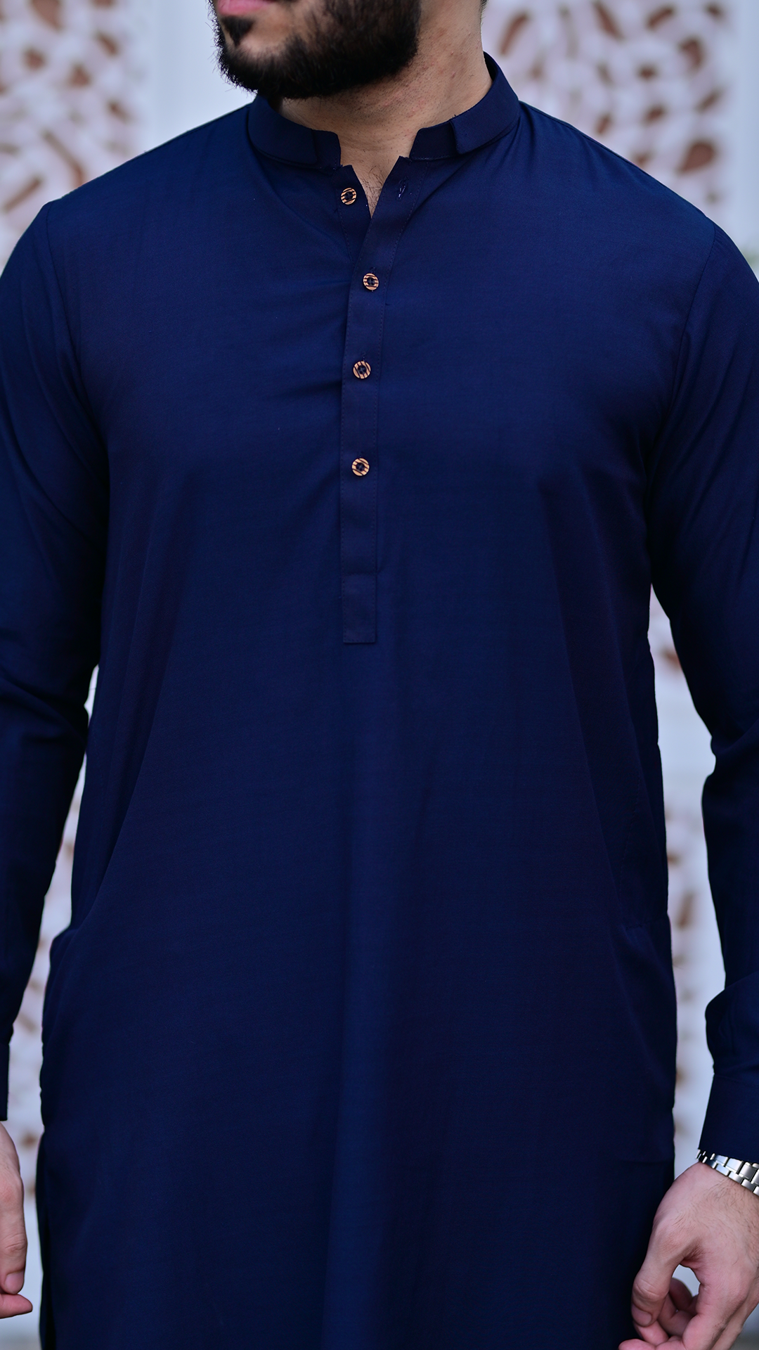 Legacy Collection - Navy Blue Stitched Boski